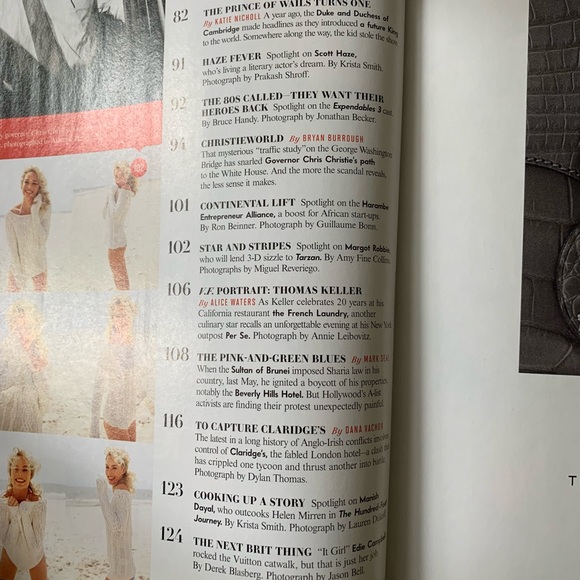 Vanity Fair Magazine August 2014 “Happy Birthday Prince George” - Picture 3 of 3